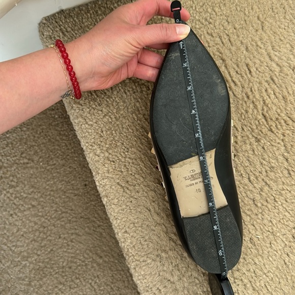 CONSIGNED Valentino Rockstud Flats~ Authentic - Picture 8 of 10